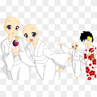 Free Png Kimono Collab Png Images Transparent - Cartoon Clipart