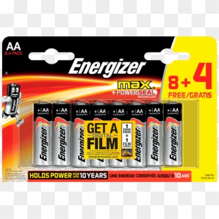8 4 Max Aa - Energizer Clipart