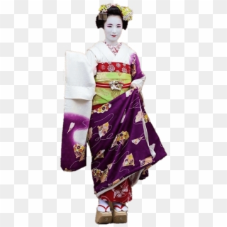 People - Maiko Kimono Clipart