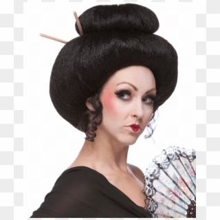 Hair Png Files - Japanese Geisha Hair Clipart
