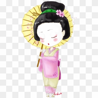 Geisha Chibi Clipart