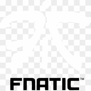 Fnatic Logo Black And White - Fnatic Clipart