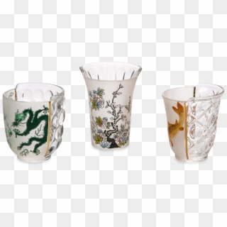 Seletti Hybrid Collection, Aglaura Drinking Glasses - Seletti Bicchieri Liquore Clipart
