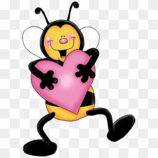 Bee Emoji Png - Bee In Love Cartoon Clipart
