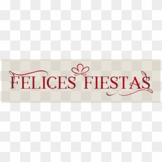 Felices Fiestas Texto-01 - Calligraphy Clipart
