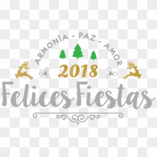 Felices Fiestas - Calligraphy Clipart