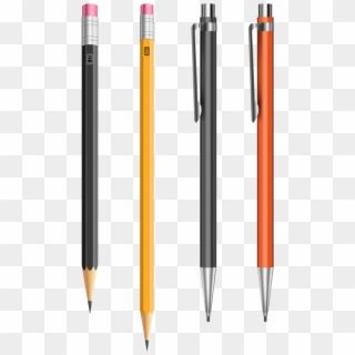 Pencil Stationery Vector - Plastic Clipart