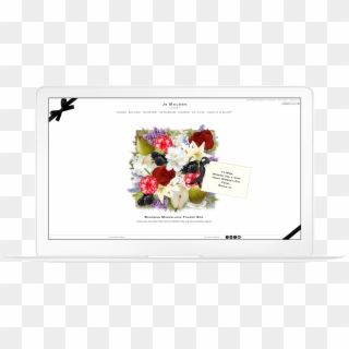 Laptop2 - Garden Roses Clipart