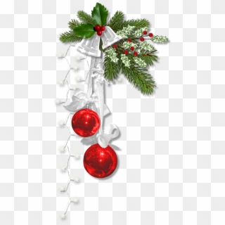 Silver Bells Christmas Cluster Freebie - Clipart Julbilder - Png Download
