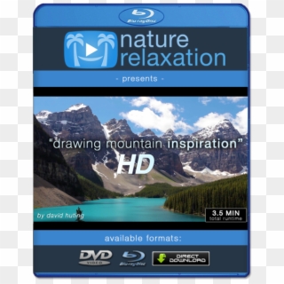 "drawing Mountain Inspiration" Uplifting Short Nature - Moraine Lake Clipart