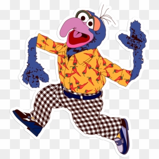 Gonzo Checkered Pants - Muppets Characters Clipart