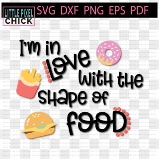 Food And Drink Svgs And Cut Files Perfect For Silhouette, - Fast Food Clipart