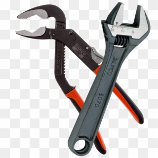 Bahco Adjustable Wrench & Water Pump Pliers - Bahco Pliers Clipart