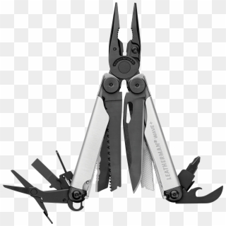 Image Download Black Silver Wave In Multi Tool Leatherman - Leatherman Black And Silver Clipart