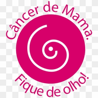 Outubro Rosa Câncer Mama - Circle Clipart