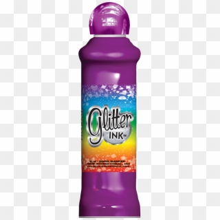 Purple Glitter Ink - Caffeinated Drink Clipart