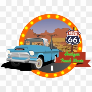 It Company Logo Design For A Company In United States - Route 66 Clipart
