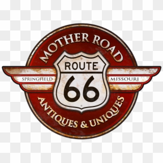 About Mother Road Antiques & Uniques - Emblem Clipart