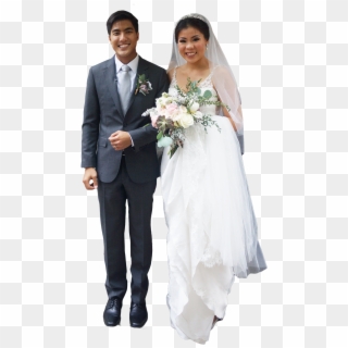 Novios Asiaticos Casados - Pareja De Novios Png Clipart
