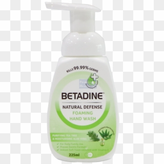 Betadine Natural Defense Foaming Hand Wash Purifying - Liquid Hand Soap Clipart