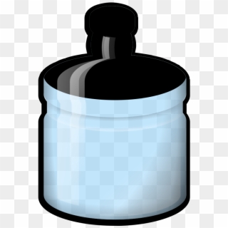 Water Bottle Svg Vector File, Vector Clip Art Svg File - Lid - Png Download
