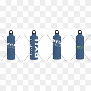 Four Water Bottles Showing The Bad Design Mistakes - Water Bottle Clipart
