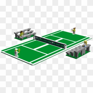 Indoor Games And Sports , Png Download - Lego Tennis Court Clipart