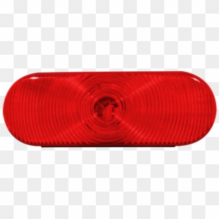 [ 320 5400rz 12v ] Oval Stop Lamp 6” Red With Bulb, - Circle Clipart