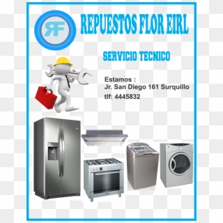 Servicio Tecnico Linea Blanca - Refrigerator Clipart