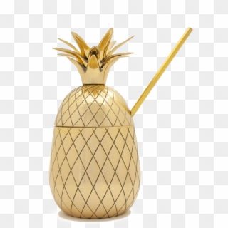 Gold Pineapple Png - Pineapple Tumbler Clipart