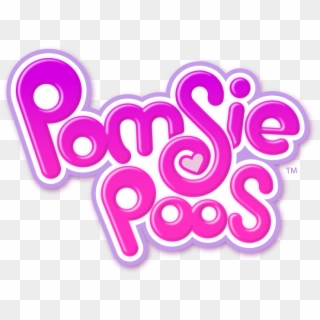 Super Cute And Half The Size, Pomsie Poos Go Anywhere - Pomsies Logo Clipart