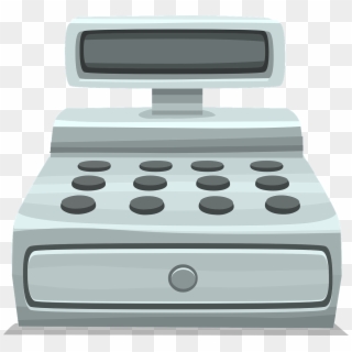 Caja Registradora Clipart - Cash Register Clipart Png Transparent Png