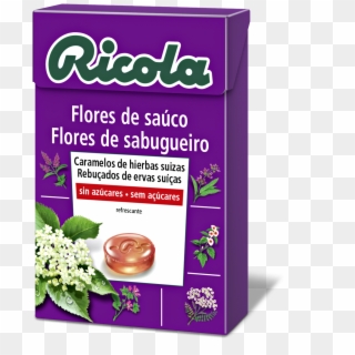 Ricola Cajas Caramelos Flores De Sauco - Ricola Elderflower Sugar Free Clipart