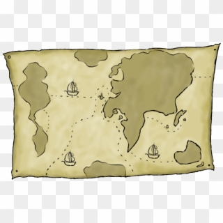 Map Clip Art - Cushion - Png Download