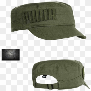 ~puma Simon Military Cap Olive Green - Olive Green Puma Hat Clipart