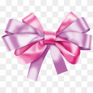 #bow #ribbon #pink #violet #decor #birthday #party - Noeud Ruban Png Clipart