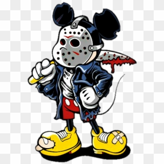 #mikeymouse #mikey #cartoon #art #zombie #zombies Mikey - Mickey Mouse Jason Voorhees Clipart