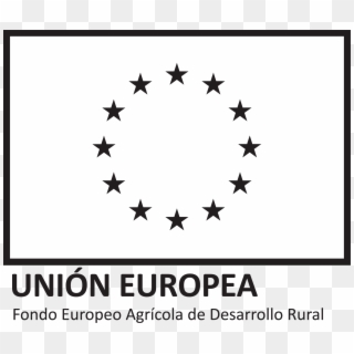 Logo Feader Negro Letras Negras Fondo Transparente - Union Europea Logo Fondo Transparente Clipart