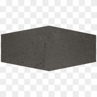 Stone Cut Hexagon Matt Anthracite Wall And Floor Tile - Floor Clipart