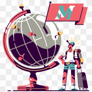 Where In The World Should You Go Now Use Money's Tool - Go On A Trip Clipart