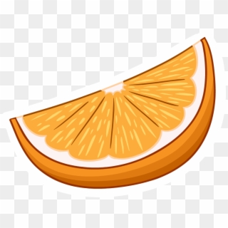 Gajo De Naranja - Transparent Background Orange Slice Clipart - Png Download