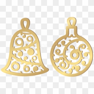 Free Png Christmas Gold Ornaments Png - Christmas Gold Ornaments Clipart