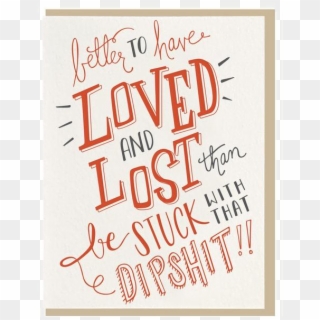 Loved & Lost - Calligraphy Clipart