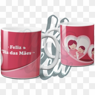 Feliz Dia Das Maes - Coffee Cup Clipart