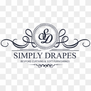 Simply Drapes Logo Curtains Blinds Soft Furnishing - Calligraphy Clipart
