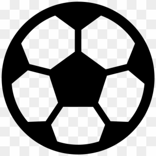 The Noun Project - Soccer Ball Icon Png Clipart