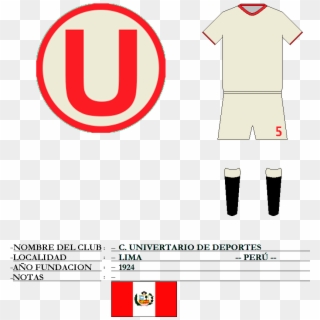 Universitario De - Club Universitario De Deportes Clipart