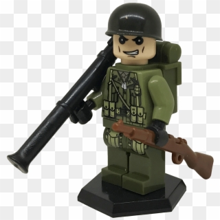 Brick Forces Minifigure U - Assault Rifle Clipart