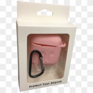 Microseven Baby Pink Airpods Case Full Protective Silicone - Box Clipart