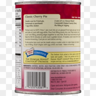 Comstock Original Country Cherry Pie Filling Or Topping, - Box Clipart